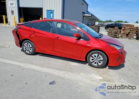 2017 Toyota Prius Four из США, поврежденный, VIN JTDKARFU6H3542038